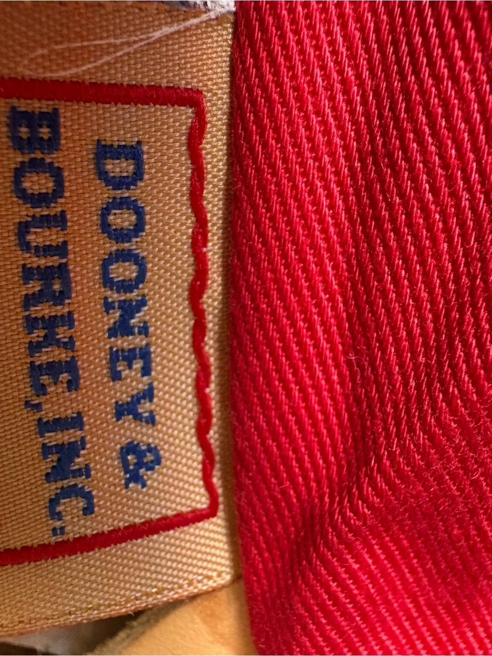 RARE Vtg Dooney & Bourke Picnic with Ants Madras Plaid Hobo Bag | Y2K Boho Chic - Picture 2 of 14